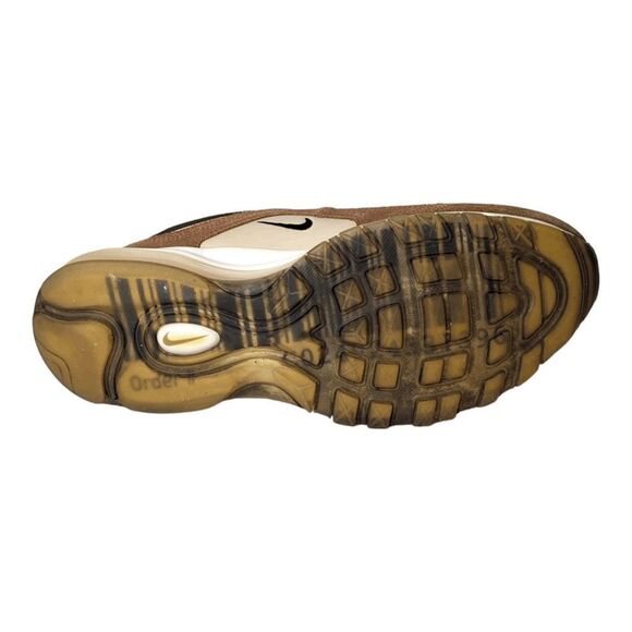 NIKE Air Max 97 'Shipping Box Ale Brown' Sneakers Size 8.5 - Picture 9 of 9